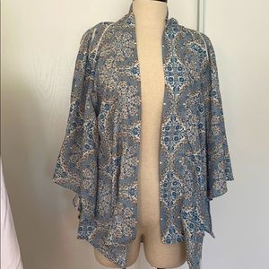 Blue kimono